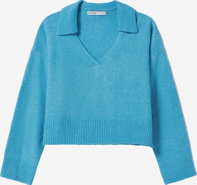 Bershka Pullover in hellblau, Produktansicht