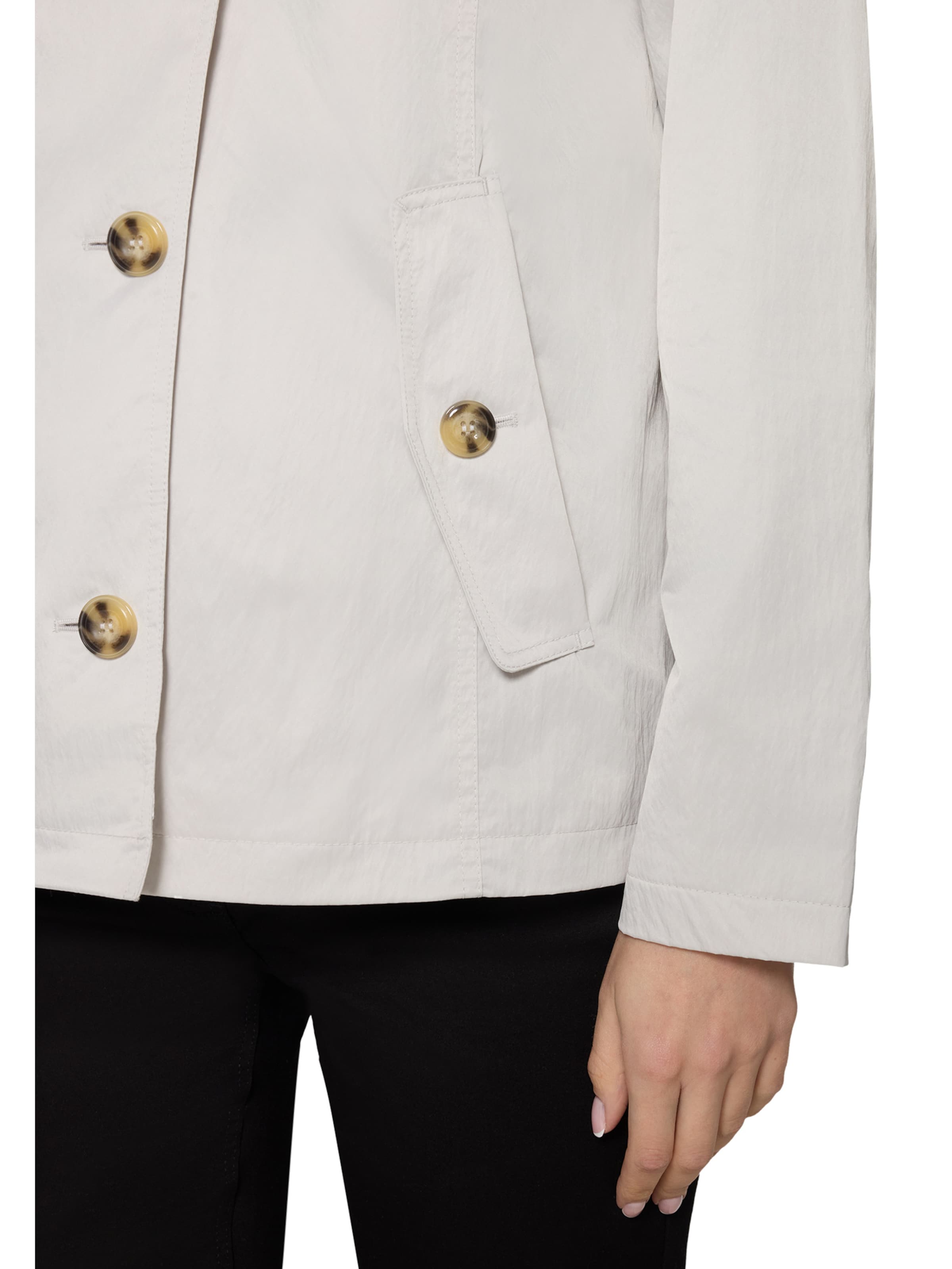 Betty Barclay Kurzmantel mit Kragen in Grau