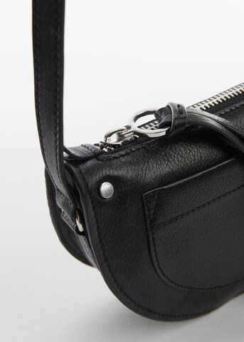 MANGO Crossbody Bag 'HFT Raquel' in Black