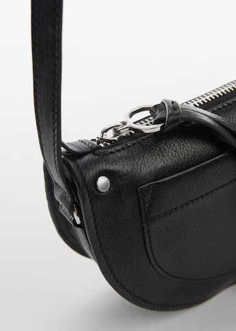 Sac à bandoulière 'HFT Raquel' MANGO en noir