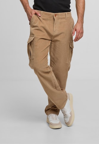 Regular Pantalon 'Jamo' INDICODE JEANS en beige : devant