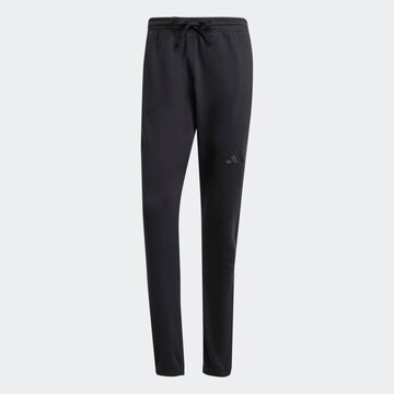 Tapered Pantaloni sportivi 'ALL SZN' di ADIDAS SPORTSWEAR in nero: frontale