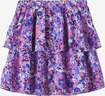 NAME IT - Falda 'Luna' en lila: frente