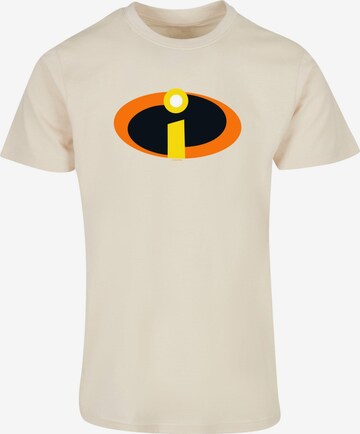Maglietta 'The Incredibles 2 - Costume' di ABSOLUTE CULT in beige: frontale