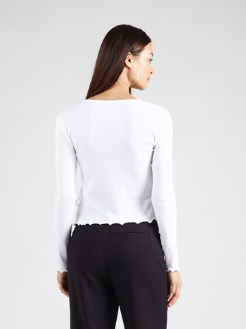 PIECES Shirt 'PCKITTE' in White