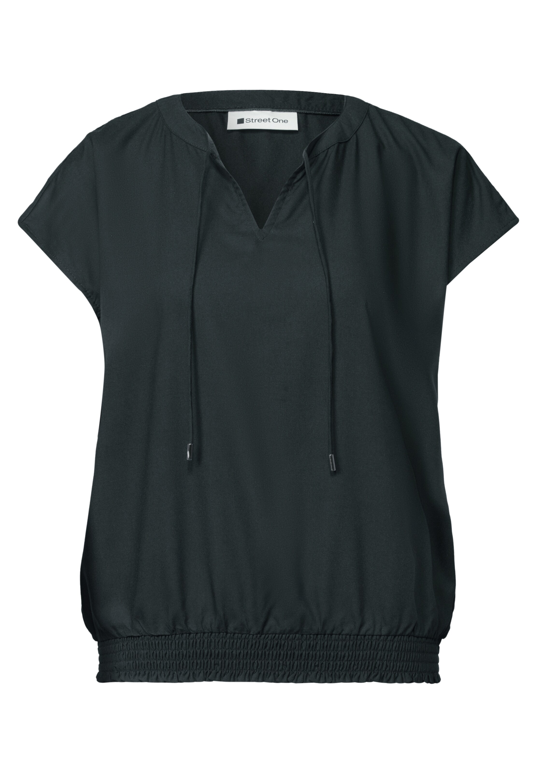 STREET ONE Bluse in Schwarz: Vorderseite