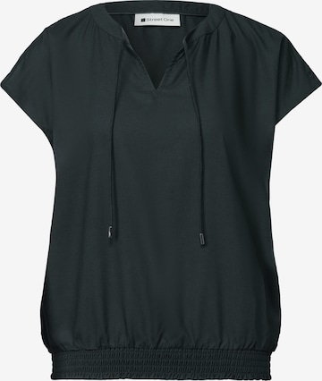 STREET ONE Bluse in Schwarz: Vorderseite