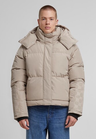 Giacca invernale 'Aether' di Pequs in beige: frontale