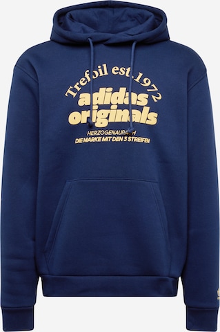 Felpa 'GRF' di ADIDAS ORIGINALS in blu: frontale