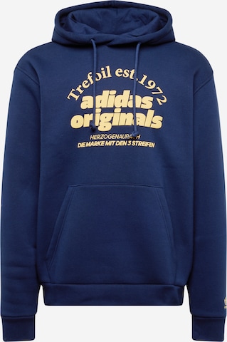 ADIDAS ORIGINALS Sweatshirt 'GRF' in Blau: predná strana