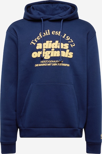 ADIDAS ORIGINALS Sweatshirt 'GRF' in dunkelblau / gelb, Produktansicht