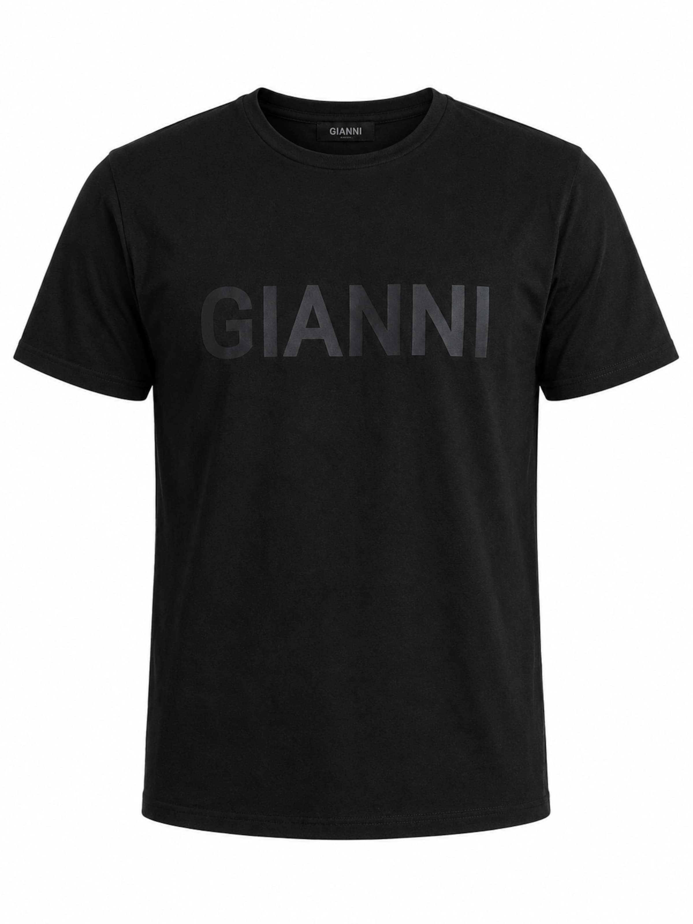Gianni Kavanagh T-Shirt in Schwarz: Vorderseite