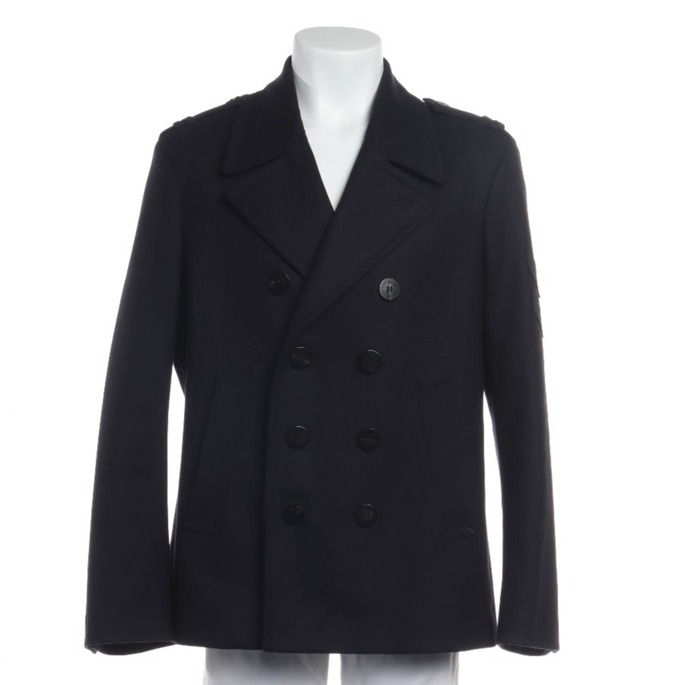 Neil Barrett Übergangsjacke S in Blau: Vorderseite