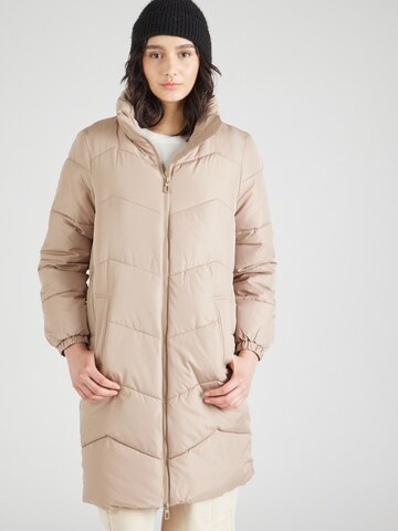 Manteau d’hiver 'VMLIGARIO' VERO MODA en beige : devant