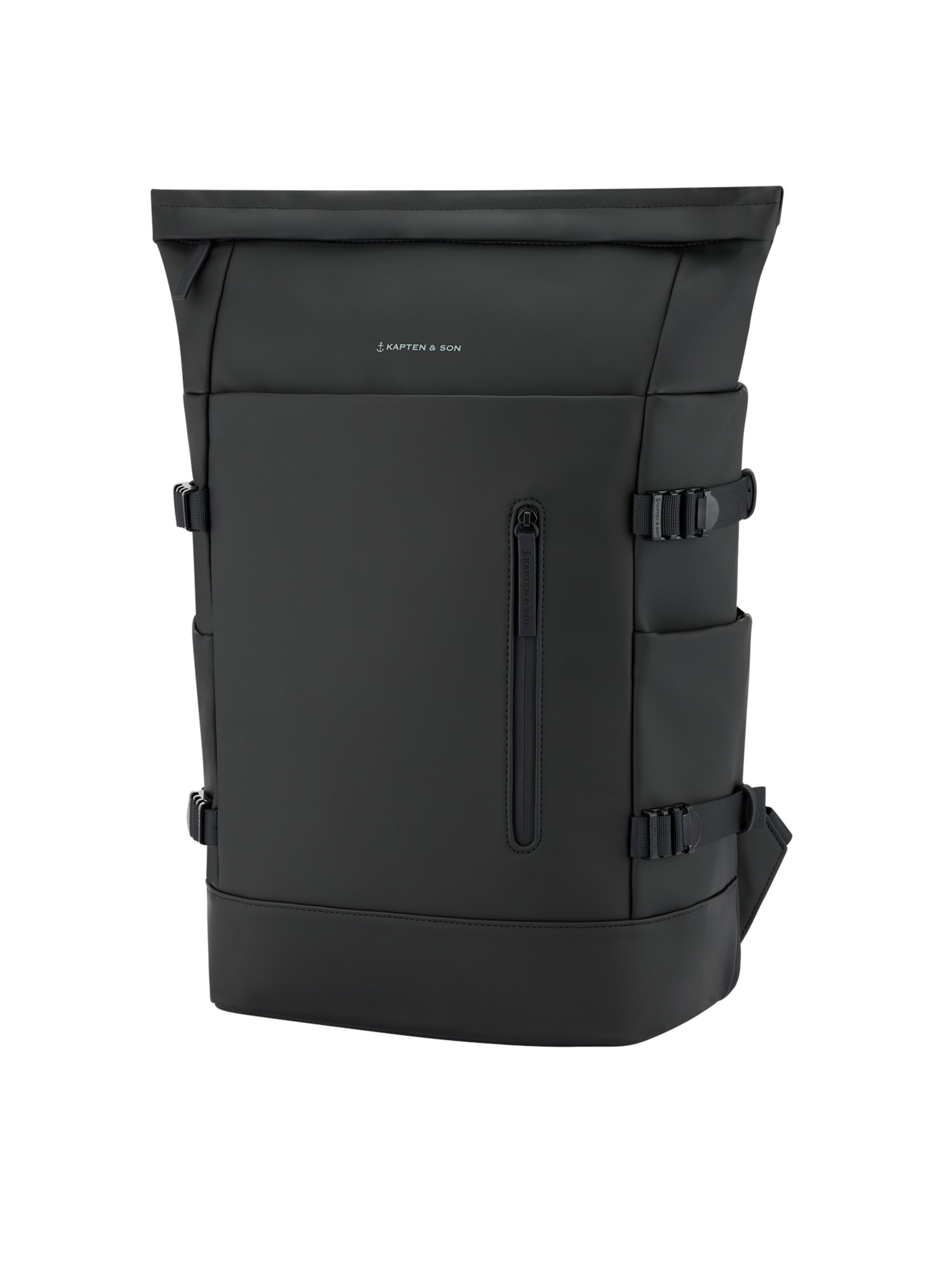 Kapten & Son Rucksack 'Helsinki Pro'‌‌‌‌‌‌‌‌‌‌ in schwarz, Produktansicht
