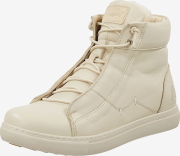 HUSH PUPPIES High-Top Sneakers in Beige: front