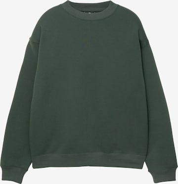 Felpa di Pull&Bear in verde: frontale