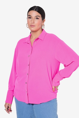 Studio Untold Blouse in Roze: voorkant
