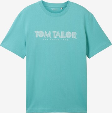 TOM TAILOR Shirt in Blue: front