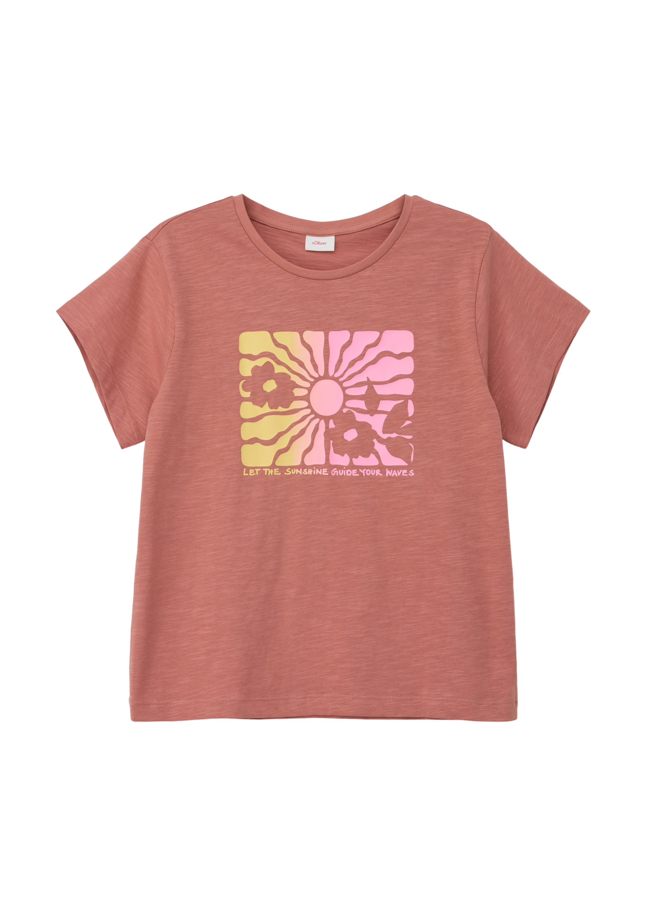 T-Shirt s.Oliver en rouge : devant