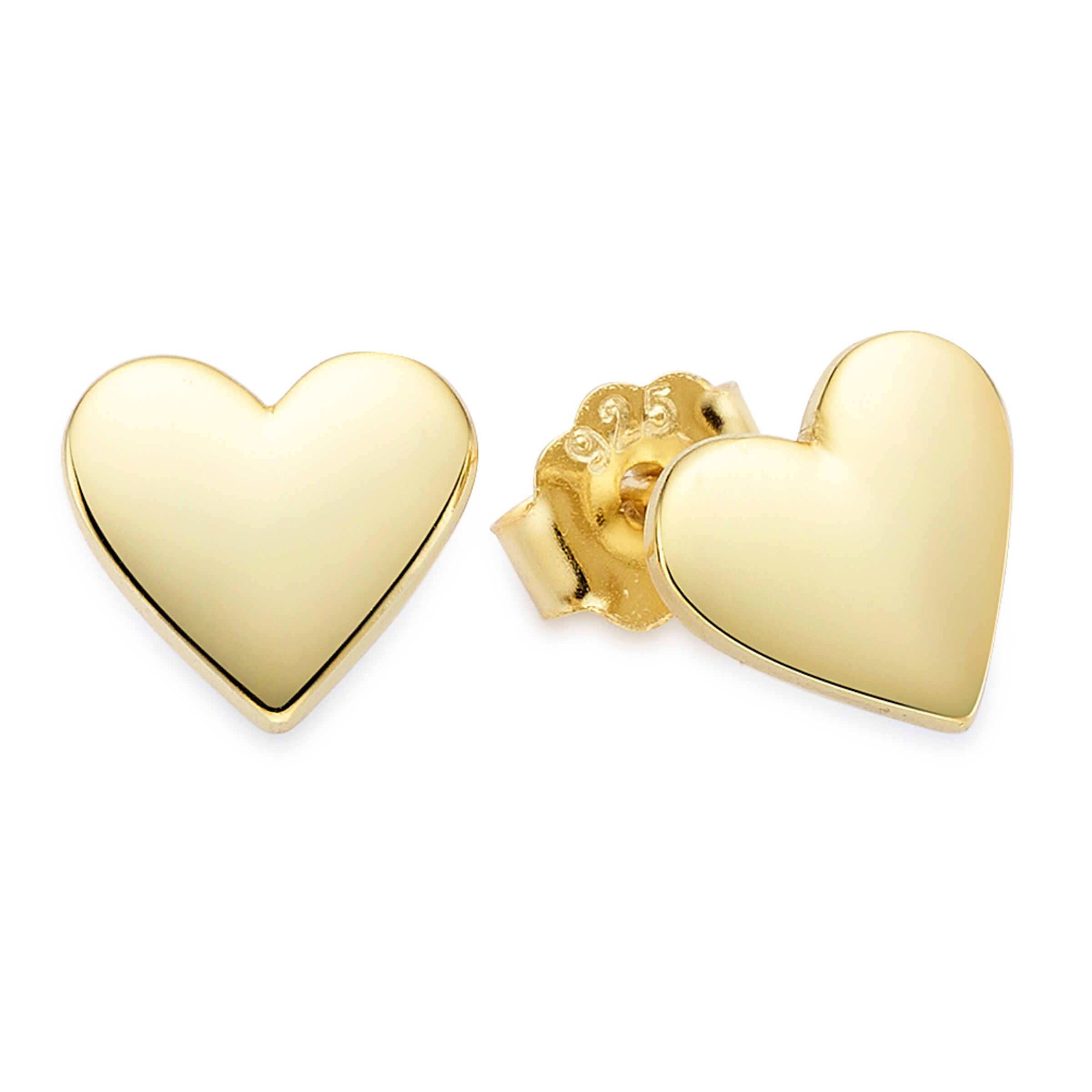 Aniston Earrings in Gold: front
