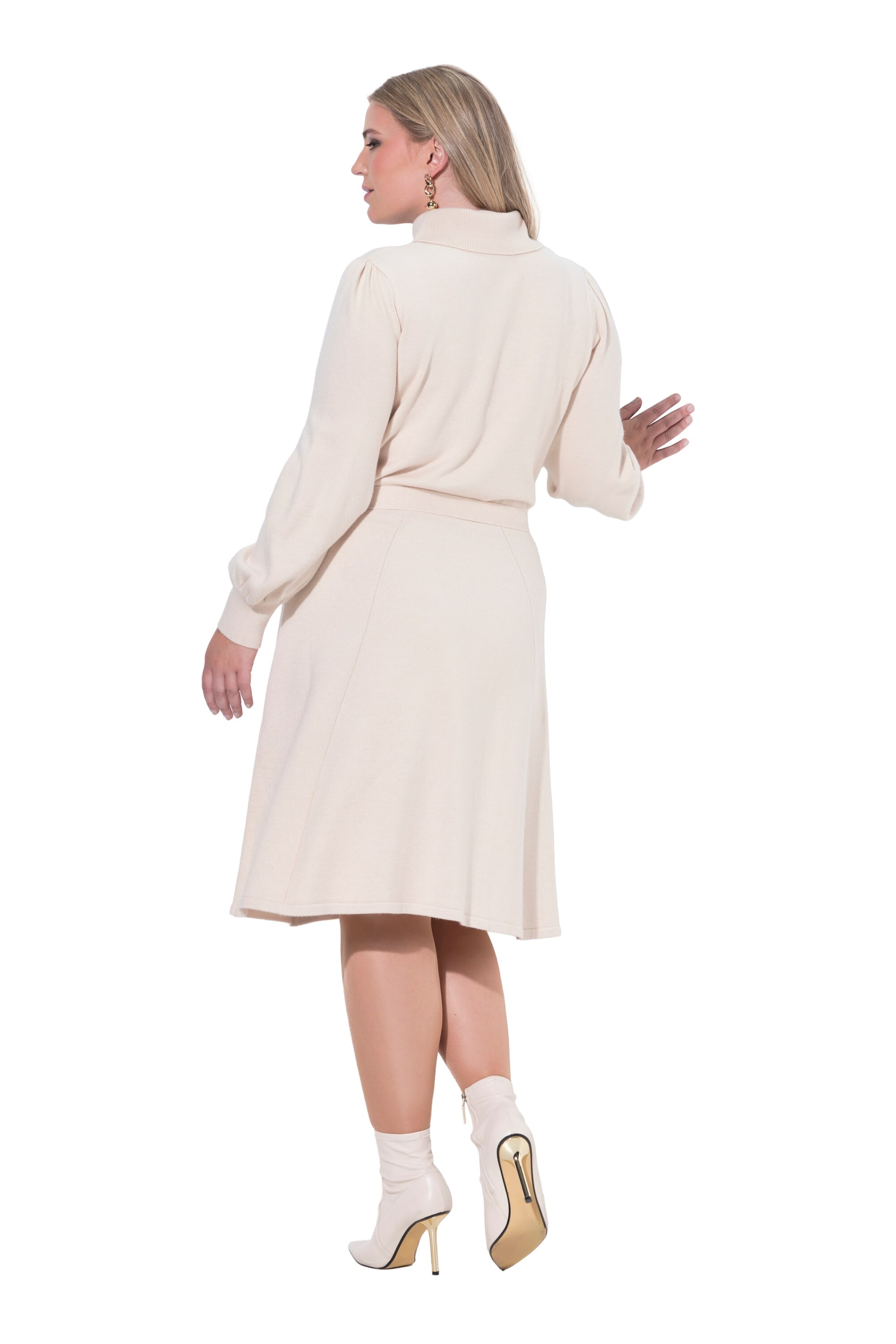 MIAMODA Dress in White