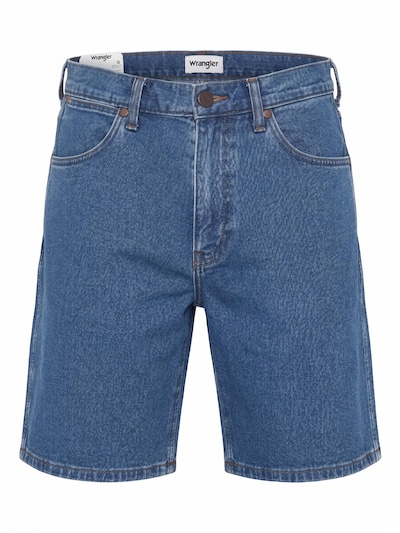 WRANGLER Jean 'LIGHT & SOFT FRONTIER DARK STONE SHORTS' en 34 en bleu denim, Vue avec produit