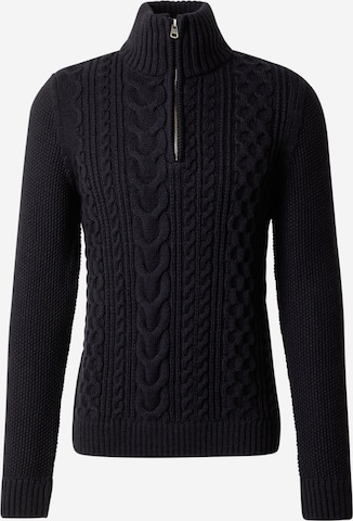 mėlyna Superdry Megztinis 'Jacob': priekis