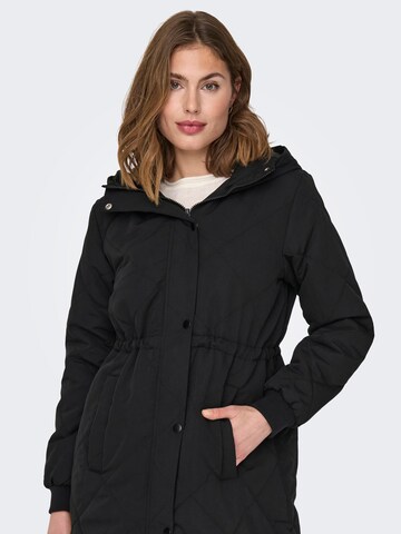 JDY Between-seasons coat 'Diana' in Black