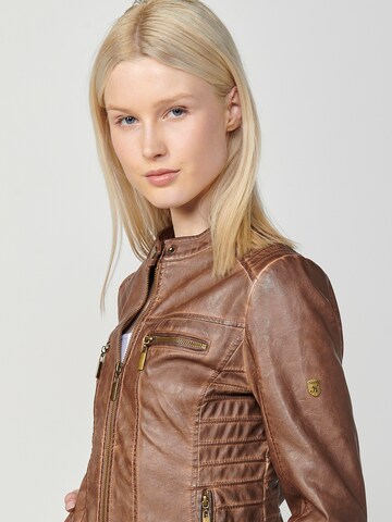 KOROSHI Between-season jacket in Brown
