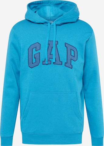 GAP - Sweatshirt 'HERITAGE' em azul: frente