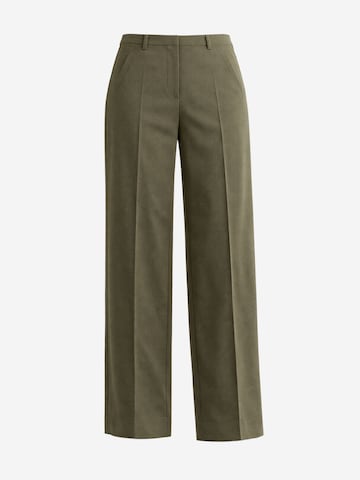 Regular Pantalon Il Lanificio en vert : devant