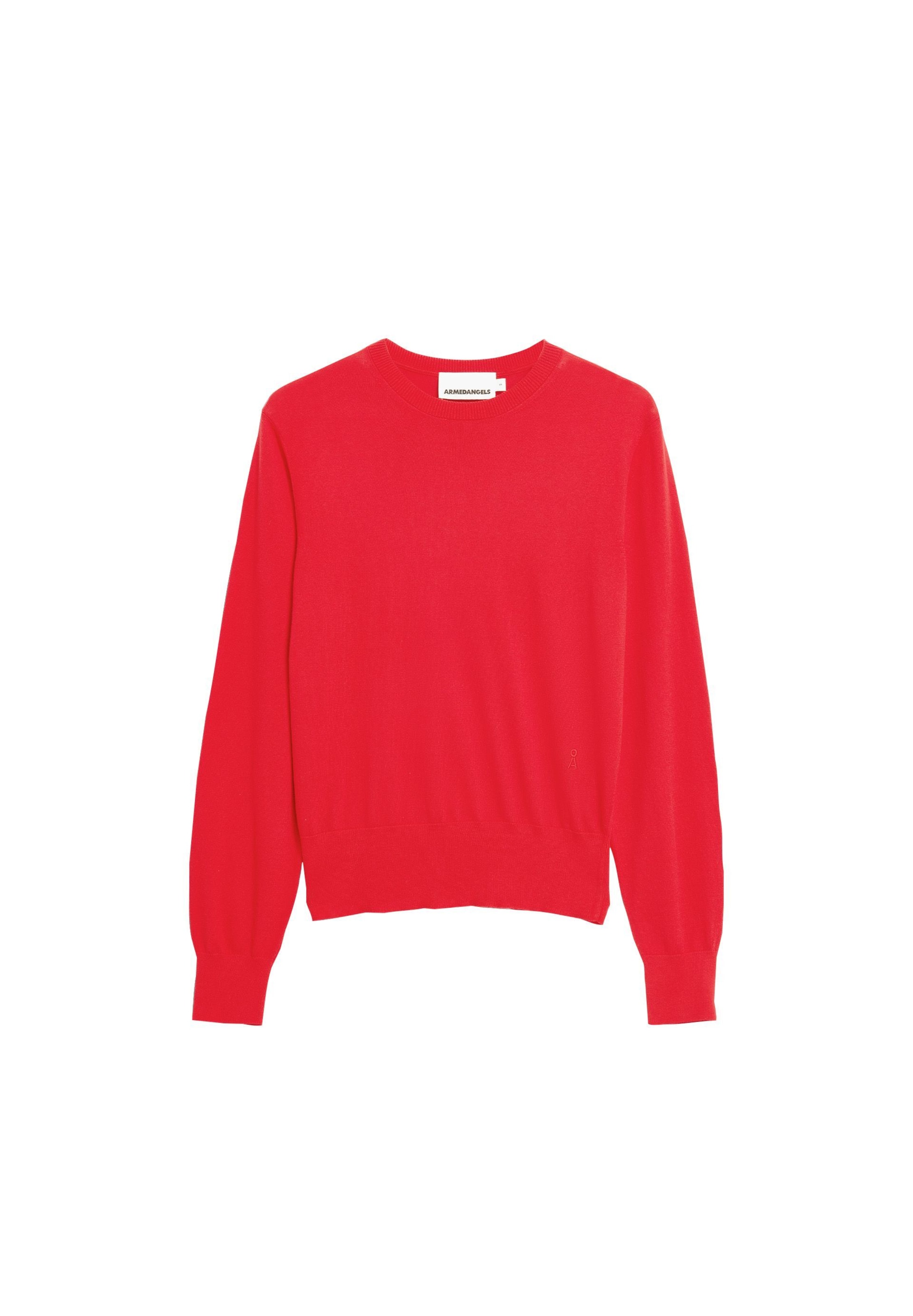 ARMEDANGELS Pull-over en rouge, Vue avec produit