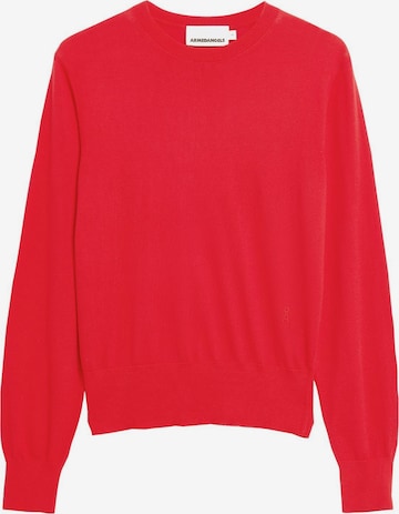 ARMEDANGELS Strickpullover FINE KNIT in Rot: Vorderseite