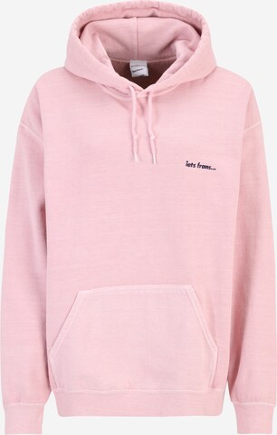 iets frans Sweatshirt i rosa: framsida