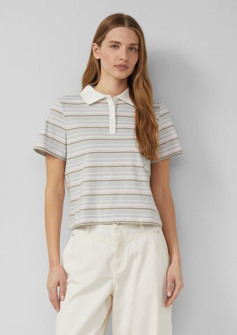 s.Oliver Poloshirt in Grau: Vorderseite