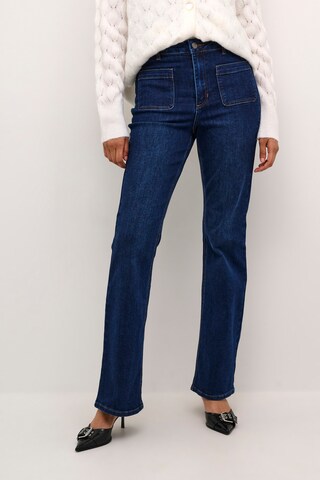 Kaffe Flared Jeans 'Sinem' i blå: forside