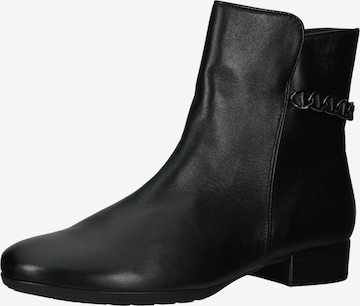 GABOR Ankle Boots in Black: front