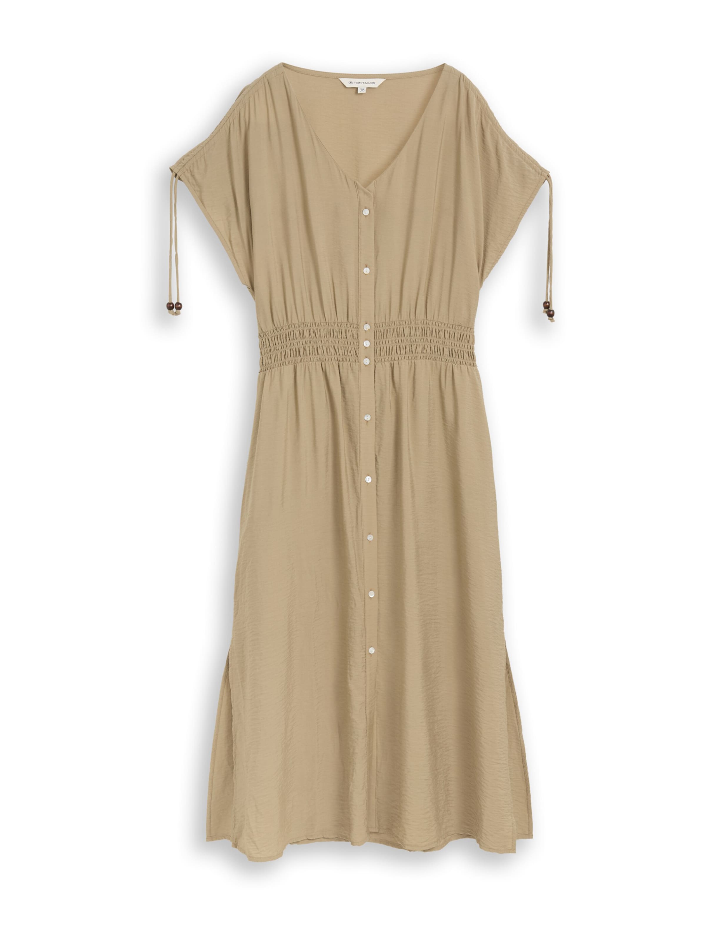 Rochie tip bluză de la TOM TAILOR pe verde: față