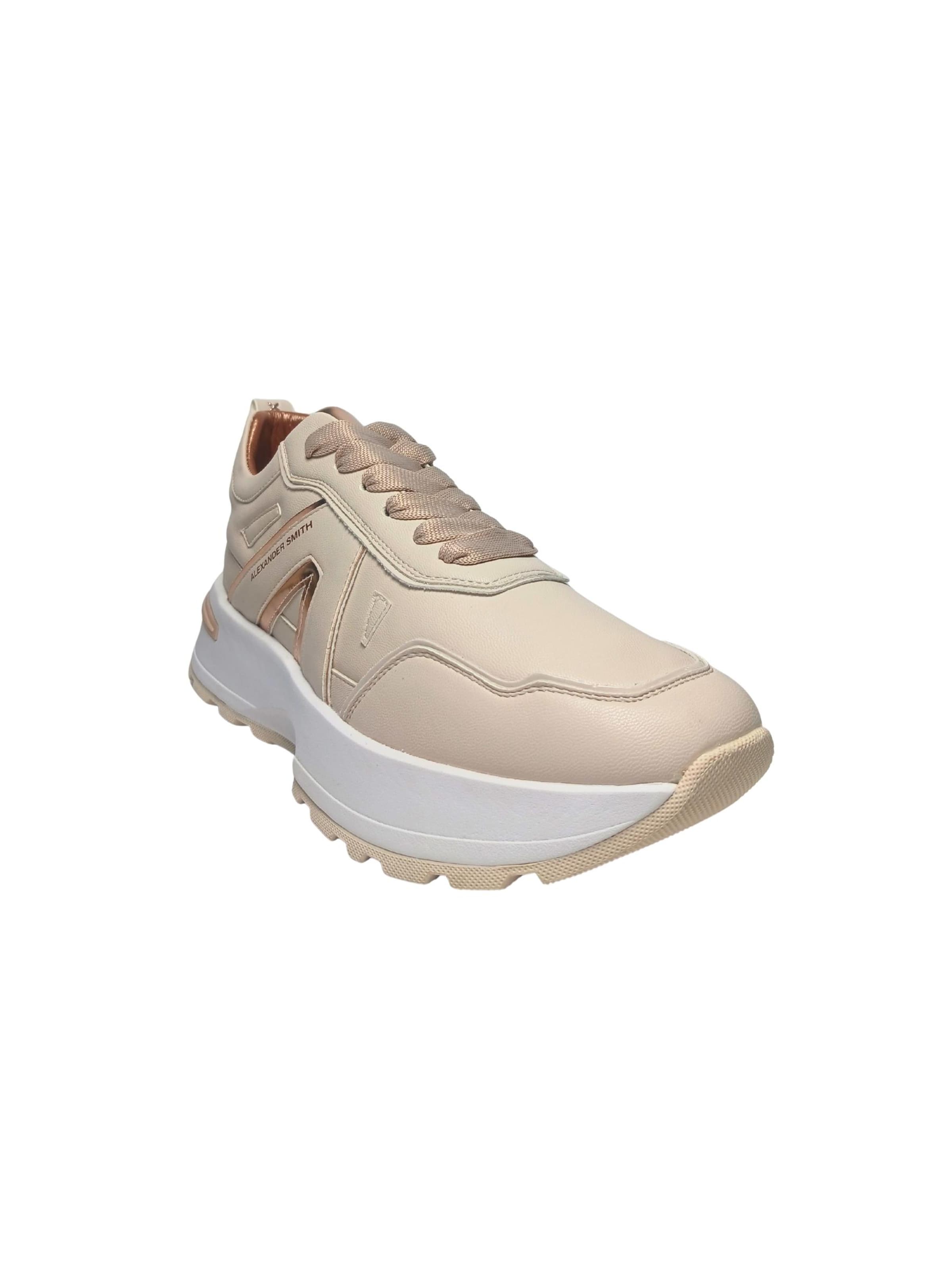 Alexander Smith Sneakers laag in Beige