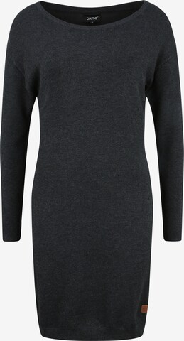 Oxmo Knitted dress 'Ella' in Grey: front
