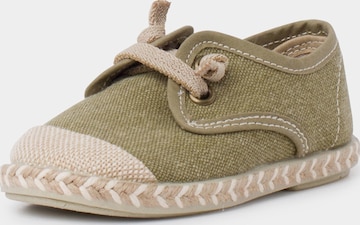 Baskets Pisamonas en vert : devant