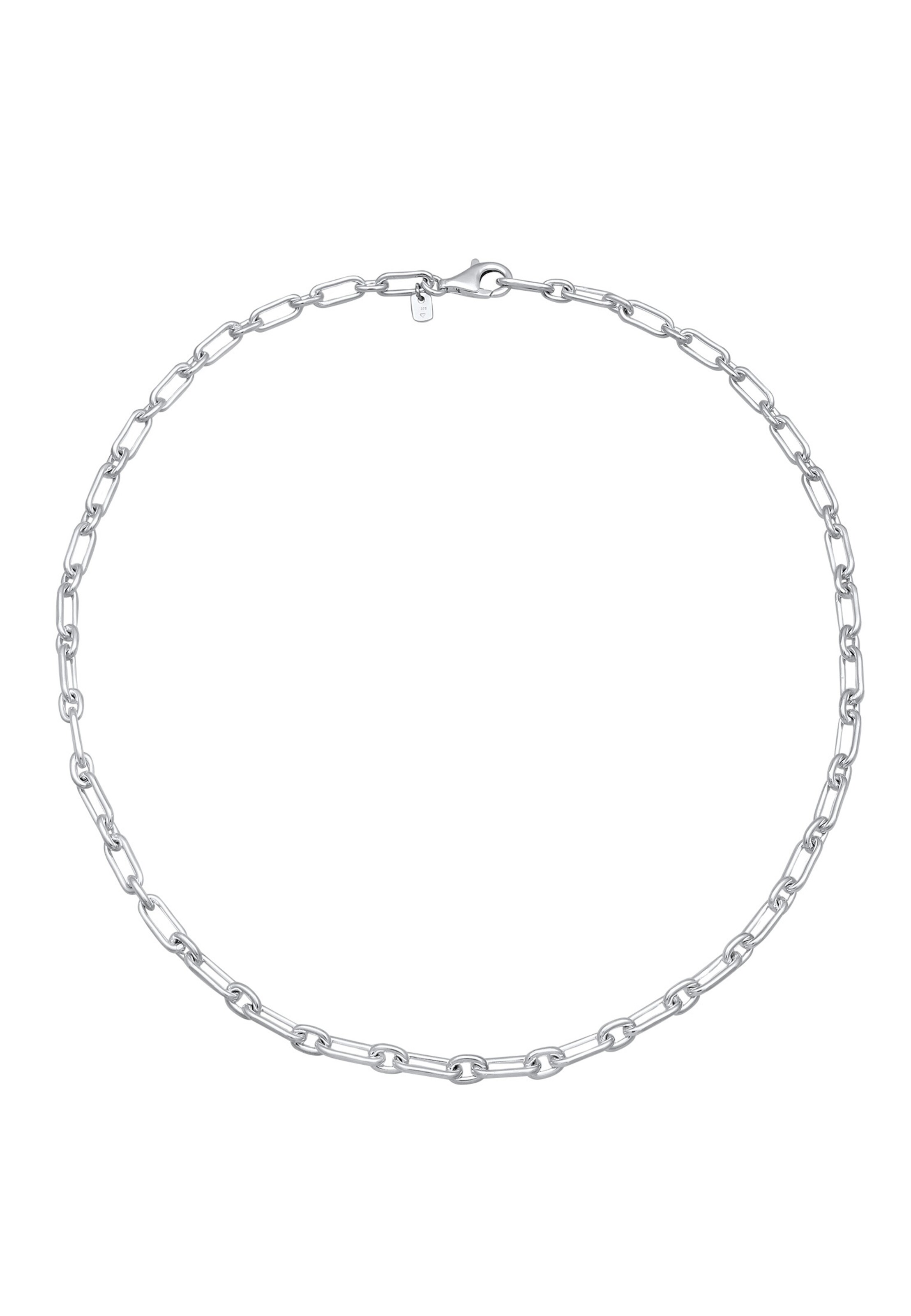 Chaîne 'Glieder' KUZZOI en argent : devant