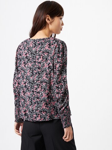 PIECES Blouse 'PAOLA' in Zwart