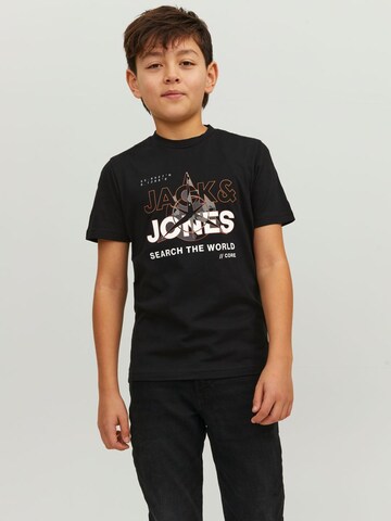 Jack & Jones Junior قميص بلون أسود: الأمام