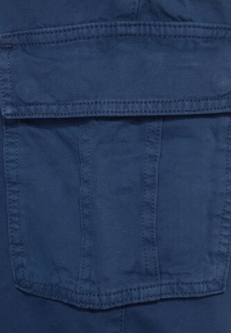 Street One MEN Regular Cargo Pants in Blue