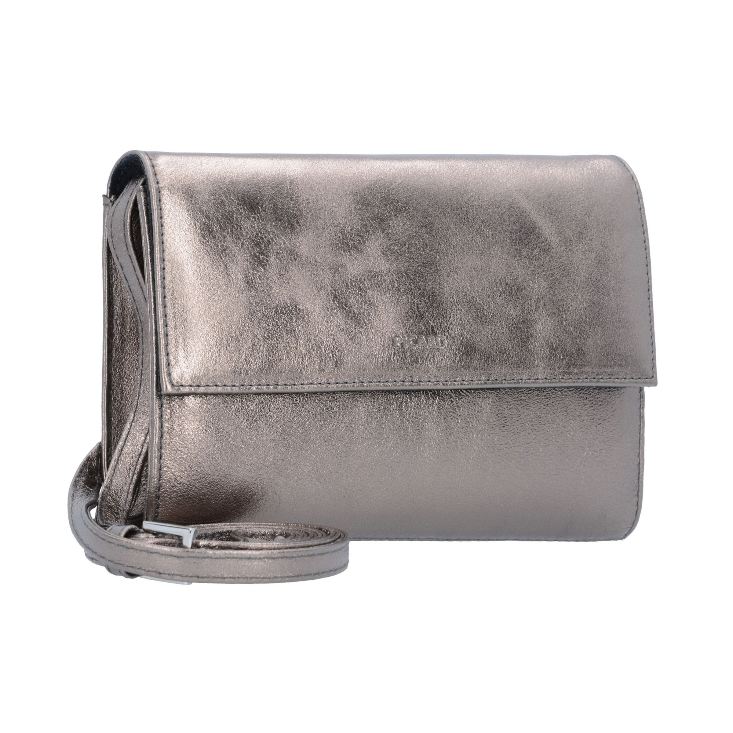 Borsa a spalla 'Auguri' di Picard in argento