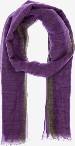 Sorgenfri Sylt Scarf & Wrap in One size in Purple: front