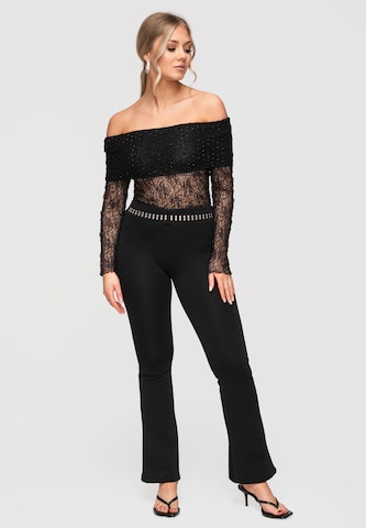 Ombre Shirt in Black