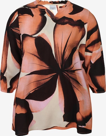 Zhenzi Bluse 'Kelis 1453' in Orange: Vorderseite